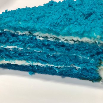 Sweets For The Sweeties - Intense ! And delicious. Blue Velvet cake - Desserts Near Me - Brooklyn, New York Sweets For The Sweeties - Intense ! And delicious. Blue Velvet cake - Desserts Near Me - Brooklyn, New York