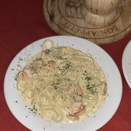 Linguine Scampi Alfredo