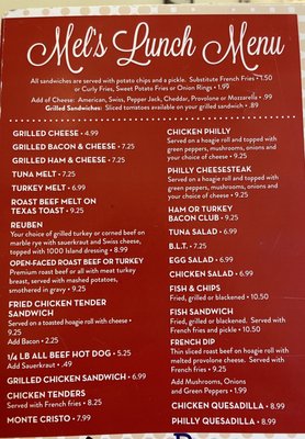 Menu photo 3 Mel's Diner Port Orange, FL Menu photo 3 Mel's Diner Port Orange, FL