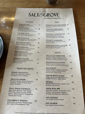 Menu photo 2 Salt & Grove Long Beach, CA Menu photo 2 Salt & Grove Long Beach, CA
