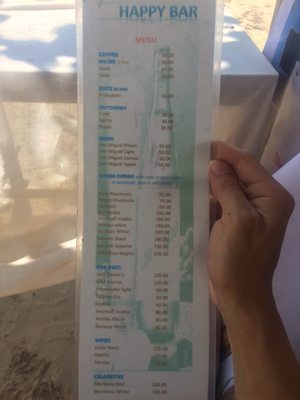 Menu photo 1 Happy Bar San Vicente, PLW