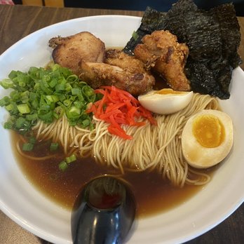Slurp Ramen - Slurp Smooth Ramen / light soysauce soup with fried chicken chunks - Ramen Near Me - Port Jefferson, New York Slurp Ramen - Slurp Smooth Ramen / light soysauce soup with fried chicken chunks - Ramen Near Me - Port Jefferson, New York