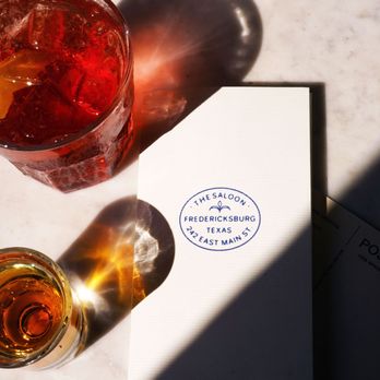 The Saloon - Call your cocktail or pour it straight, we've got options. - Wine Bars Near Me - Fredericksburg, Texas