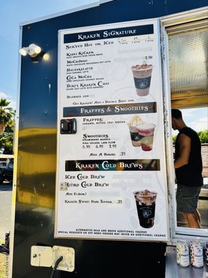 Menu photo 1 Kraken Coffee Kihei, HI