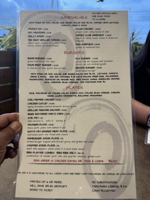 Menu photo 5 Rob's Good Times Grill Lihue, HI Menu photo 5 Rob's Good Times Grill Lihue, HI