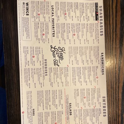 Menu photo 6 Woodson's Local Tap + Kitchen Conroe, TX