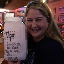 Dingus Magee's - This was the tip jug on the bar! Lol