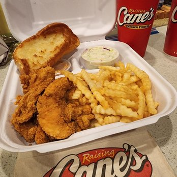 Raising Cane's Chicken Fingers - The Box Combo - Fast Food Near Me - Kapolei, Hawaii Raising Cane's Chicken Fingers - The Box Combo - Fast Food Near Me - Kapolei, Hawaii