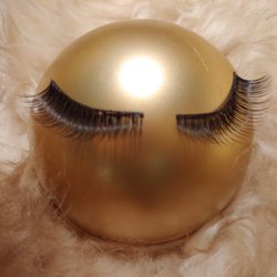 BettyNaiLash - A shining ball looks so attractive with lashes by Bettynailash.com