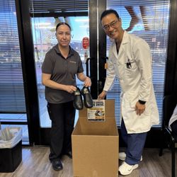 Thank you to all our patients who are participating in our annual Shoe Drive!
