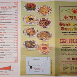 Sechwan Sunrise - Menu 2024