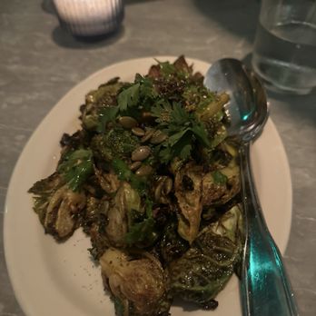 Irie - Brussel sprouts - New American Near Me - West Hollywood, California
