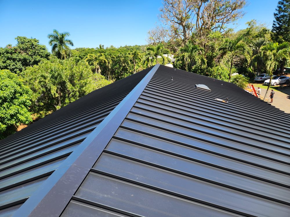 Slide of Metal Roof Pros-Kaua'i Roof Installers