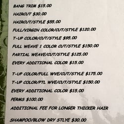 Call Rhonda for free consult bc prices pending on length, texture, and condition. But is truly a hair artist! 559-375-4860