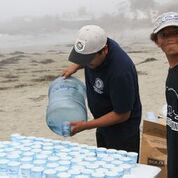 Culligan Water Conditioning - Preparing for Runners at the Brian Waterbury Memorial Rock to Pier Run. - Water Delivery Near Me - Morro Bay, California Culligan Water Conditioning - Preparing for Runners at the Brian Waterbury Memorial Rock to Pier Run. - Water Delivery Near Me - Morro Bay, California