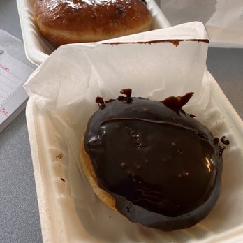 Dough Hook Bake Shop - Boston cream and crème brûlée donuts - Donuts Near Me - Salem, Oregon