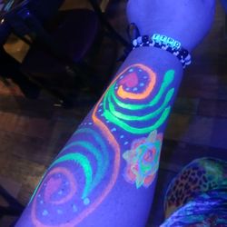 Los Fernandez Taqueria - Blacklight makeup Karaoke night - Living Waters Artistry