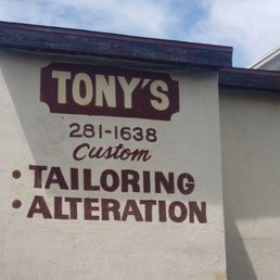 Exterior outside entrance of Tony's Tailor Shop - San Gabriel, California Exterior outside entrance of Tony's Tailor Shop - San Gabriel, California