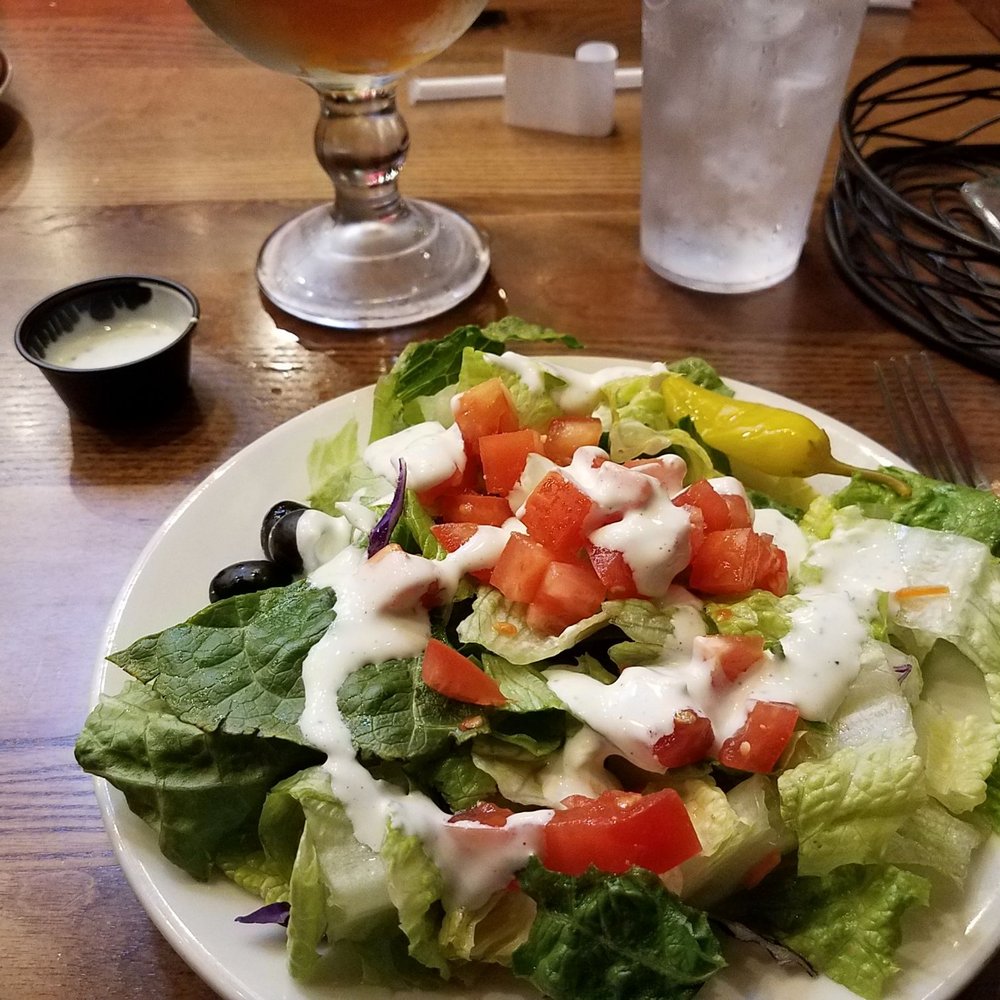 Hideaway Pizza - Just-a-Beginner salad.  Huge. - Italian Near Me - Tulsa, Oklahoma
