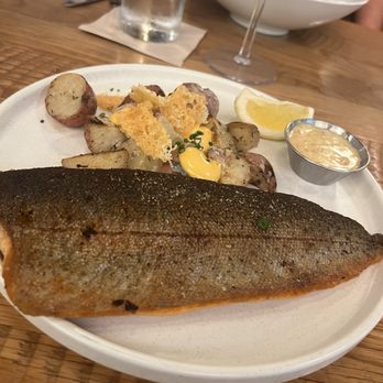 Plank Provisions - Rainbow Trout was perfect. Seasoning and quality of fish are perfect. - Seafood Near Me - Austin, Texas