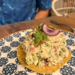 Fairmont Mayakoba - La Laguna - Blue crab tostada