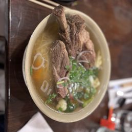 Beef Rib pho Beef Rib pho
