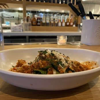 True Food Kitchen - Omg lasagna so good and less cals you would not believe it! So healthy and just the right serving size! - New American Near Me - Columbus, Ohio True Food Kitchen - Omg lasagna so good and less cals you would not believe it! So healthy and just the right serving size! - New American Near Me - Columbus, Ohio