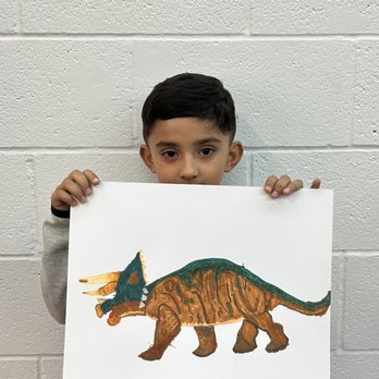 Art Studio - Move over, Jurassic Park -- this 5-year-old's got it covered. - Art Classes Near Me - Montebello, California Art Studio - Move over, Jurassic Park -- this 5-year-old's got it covered. - Art Classes Near Me - Montebello, California