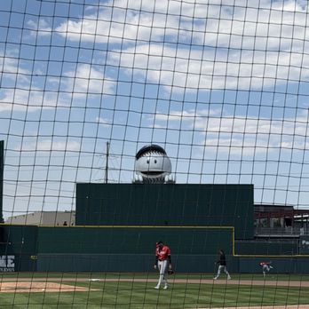 Greater Nevada Field - Take me out to the ballgame Mr Baseball that pops out at the 7th inning stretch - Stadiums & Arenas Near Me - Reno, Nevada Greater Nevada Field - Take me out to the ballgame Mr Baseball that pops out at the 7th inning stretch - Stadiums & Arenas Near Me - Reno, Nevada