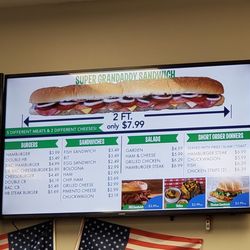 Frank Allen Market & Grill - Menu