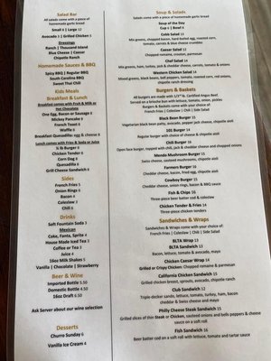 Menu photo 8 101 Grill & BBQ Laytonville, CA Menu photo 8 101 Grill & BBQ Laytonville, CA
