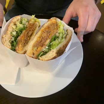 Sutter Street Cafe - 11. Niman Ranch Pulled Pork Sandwich - Cafes Near Me - San Francisco, California Sutter Street Cafe - 11. Niman Ranch Pulled Pork Sandwich - Cafes Near Me - San Francisco, California