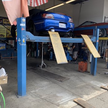 Plaza Muffler & Hitches - Getting a new magnaflow cat installed. - Auto Parts & Supplies Near Me - Westminster, California