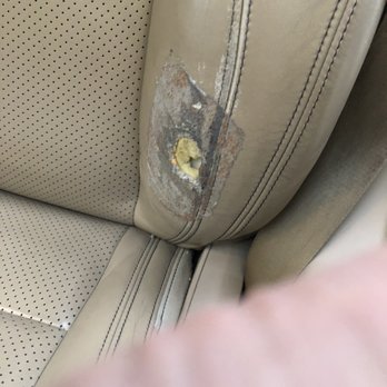 Upholstery By Coleman - Before (with wear spot and some glue from previous bad patch job). - Furniture Reupholstery Near Me - Houston, Texas Upholstery By Coleman - Before (with wear spot and some glue from previous bad patch job). - Furniture Reupholstery Near Me - Houston, Texas