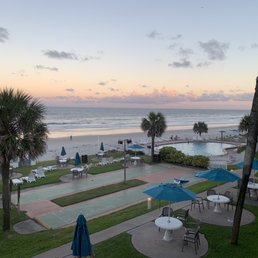 Outside pool, corn hole, shuffle board and beach Outside pool, corn hole, shuffle board and beach