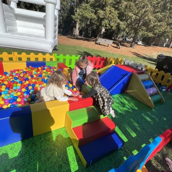 Fun With Denim Soft Play Rentals - Ball Pit - Bounce House Rentals Near Me