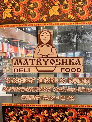 Matryoshka Deli Food by null