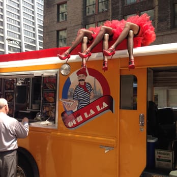 Paris Ouh La La - a food truck with dancers on top - Food Trucks Near Me Paris Ouh La La - a food truck with dancers on top - Food Trucks Near Me
