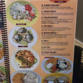 Mangos Mexican Restaurant - Menu Pg 4 - Mexican Near Me - Lebanon, Tennessee