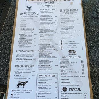 The Bro'Kin Yolk - Menu - Breakfast & Brunch Near Me - Calgary, Alberta