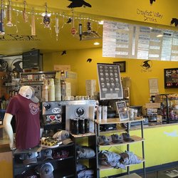Crowfoot Valley Coffee - Barista station with small bakery and gift shop.