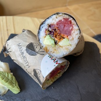 Mammoth Poke - Sushi Burrito - Poke Near Me - Chicago, Illinois