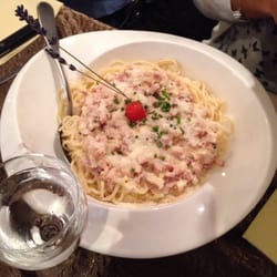 Restaurant Pizzeria Del Portel - Pâtes carbonata