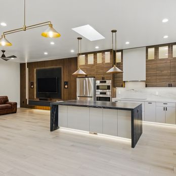 Sunlight Decor Corp - Kitchen cabinets and media console - Cabinetry Near Me - Fremont, California