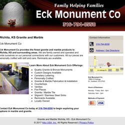 Eck Monument - Eck web site
