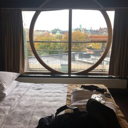 View from room 606.  Top floor.  Only available in winter months.  Is a bar in the warmer seasons.