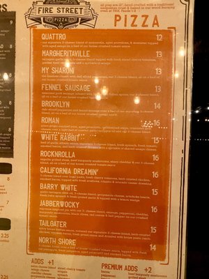 Menu photo 5 Fire Street Pizza Belton, TX Menu photo 5 Fire Street Pizza Belton, TX
