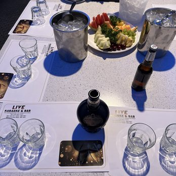 Live Karaoke & Bar - a table set for a party - Karaoke Near Me - Suwanee, Georgia Live Karaoke & Bar - a table set for a party - Karaoke Near Me - Suwanee, Georgia