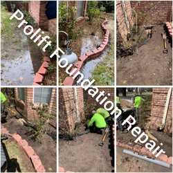 A+ Prolift Foundation Repair and Drainage Systems - Installed a French Drain around home that was flooding. Problem Solved!!