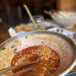 The Jin - Spicy Ramen with Braised Pork and Poached Egg